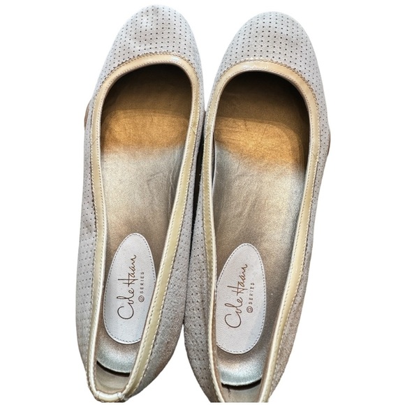 Cole Haan Nike Air Suede & Patent Leather Flats Size 9 - Picture 5 of 14